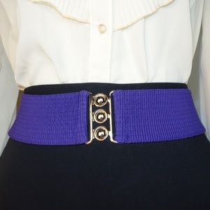 Malco Modes Accessories - Moving Sale! NWOT Wide Purple Belt Malco Modes Accessories - Moving Sale! NWOT Wide Purple Belt